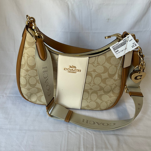 Used Coach Large Leather Handbag 60045-S000743517