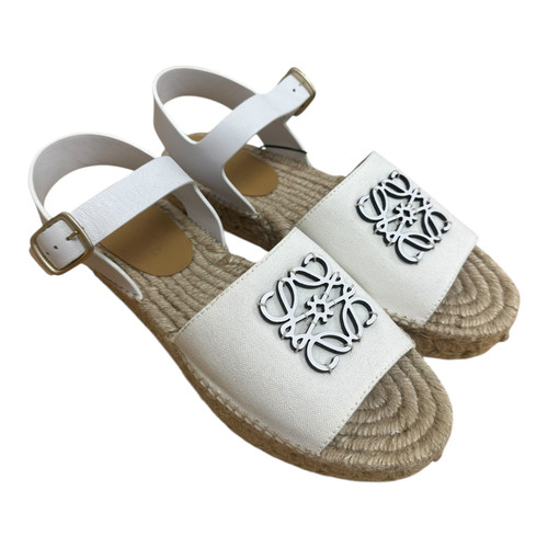 Used Loewe Wedge Sandals 9.5 60038-S001143657 Vist Large View of Product Image Which is Used Loewe Wedge Sandals 9.5