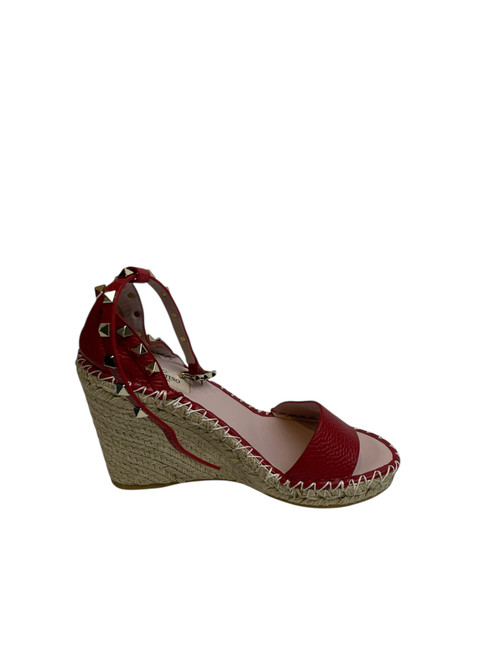 Vist Large View of Product Image Which is Used Valentino Wedge Sandals 7.5