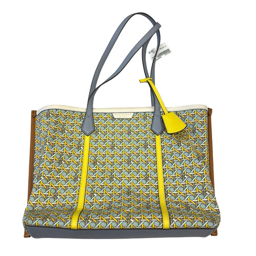 Vist Large View of Product Image Which is Used Tory Burch Large Leather Handbag
