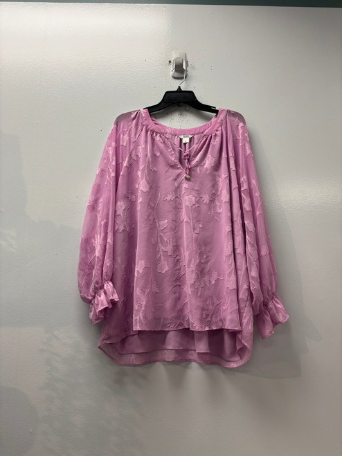 Vist Large View of Product Image Which is Used Penningtons Long Sleeve Top 1X-18