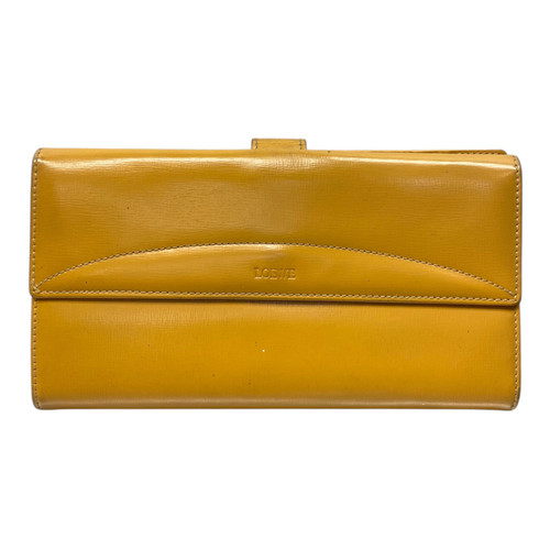 Vist Large View of Product Image Which is Used Loewe Leather Wallet