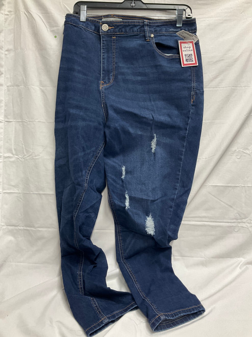 Vist Large View of Product Image Which is Used Eloquii Denim 3X 22/36