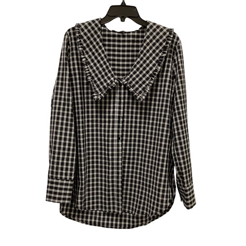 Vist Large View of Product Image Which is Used English Factory Long Sleeve Top S-4/6