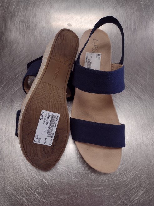 Used Lifestride Wedge Sandals 11 60112-S000415947 Vist Large View of Product Image Which is Used Lifestride Wedge Sandals 11