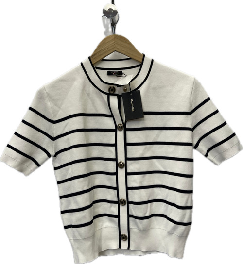 Vist Large View of Product Image Which is Used Massimo Dutti Short Sleeve Top S-4/6 60030-S000847574