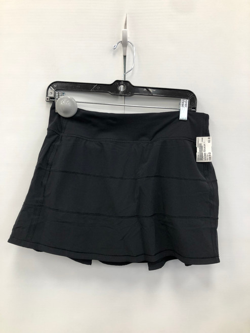 Used Black Lululemon Athletica Short Skirt 6-28 60117-S000106713
