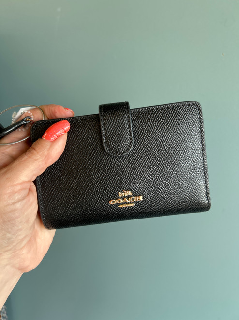 Used Coach Leather Wallet jff3 60039-S000714244