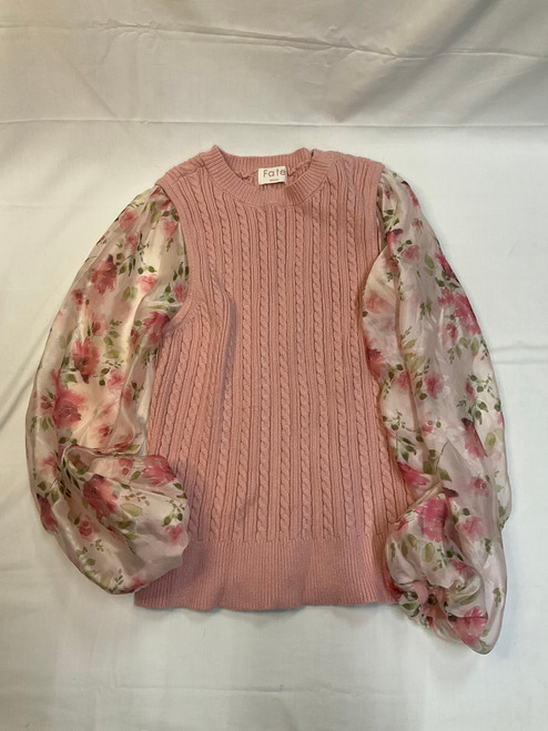 Vist Large View of Product Image Which is Used Fate Long Sleeve Top S-4/6