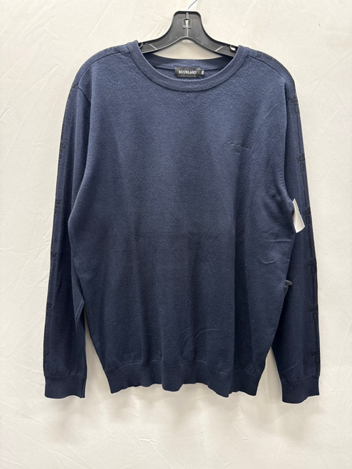 Used Boublard Navy Blue Mens Lightweight Sweater XXXL 60137-S000059299 Vist Large View of Product Image Which is Used Boublard Navy Blue Mens Lightweight Sweater XXXL