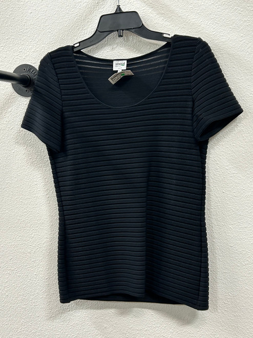 Vist Large View of Product Image Which is Used Armani Collezioni Short Sleeve Top M-8/10