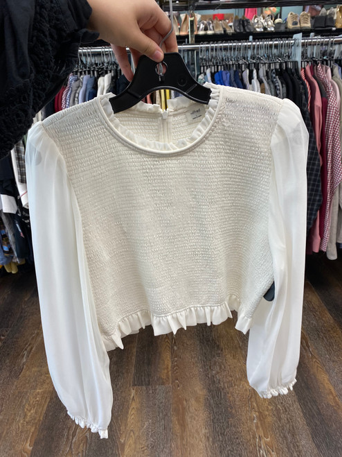 Vist Large View of Product Image Which is Used Wilfred Long Sleeve Top L-12/14 60119-S000090266