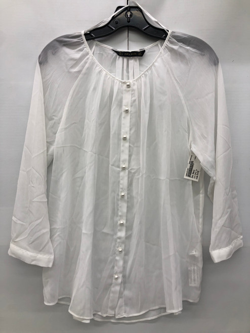 Vist Large View of Product Image Which is Used Zara Basic Long Sleeve Top S-4/6