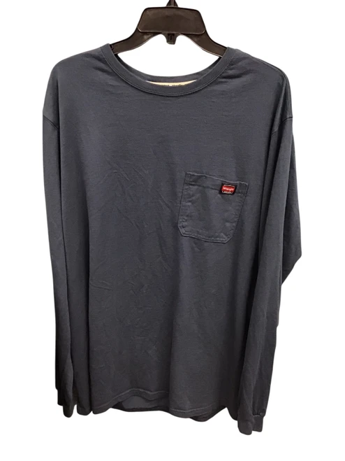 Vist Large View of Product Image Which is Used Wrangler Mens Long Sleeve Top 2X/18-18.5