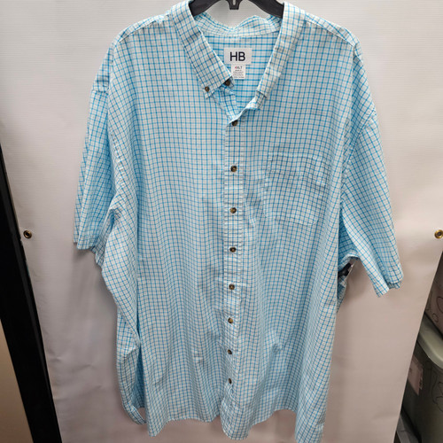 Used Unbranded Mens Short Sleeve Top 4X/19-19.5 60112-S000417187 Vist Large View of Product Image Which is Used Unbranded Mens Short Sleeve Top 4X/19-19.5