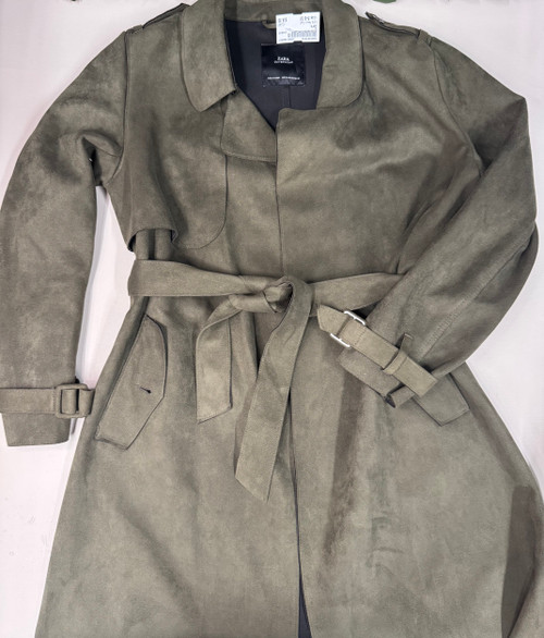 Vist Large View of Product Image Which is Used Zara Long Heavy Coat M-8/10