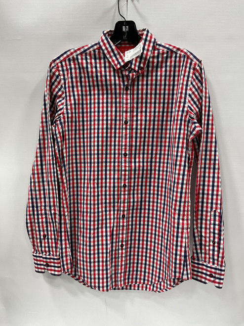 Vist Large View of Product Image Which is Used Zara Mens Long Sleeve Top S/14-14.5