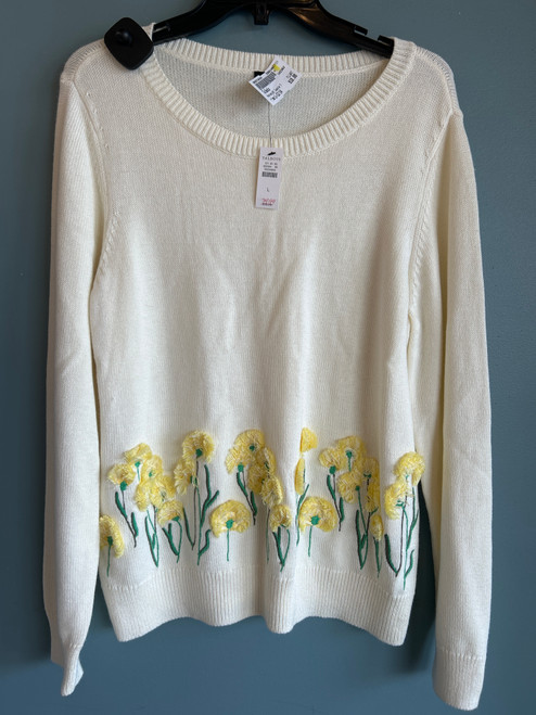 Used Talbots Heavyweight Sweater F L-12/14 sff2 60039-S000716424 Vist Large View of Product Image Which is Used Talbots Heavyweight Sweater F L-12/14 sff2
