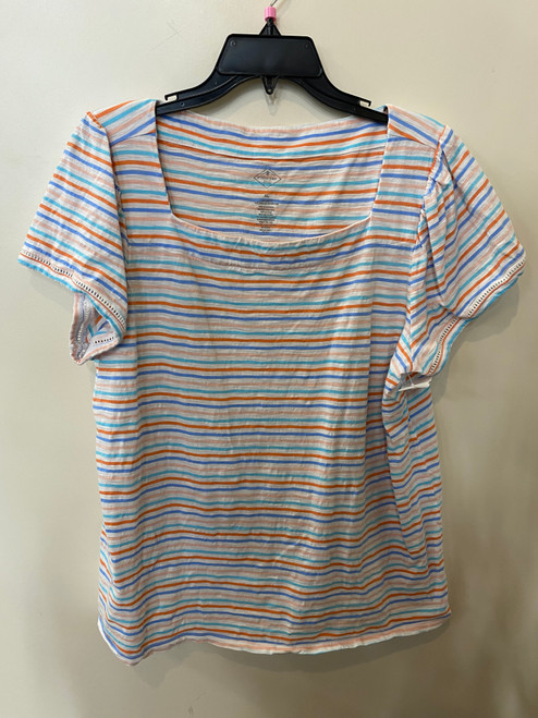 Vist Large View of Product Image Which is Used St. John's Bay Short Sleeve Top XL-16 60072-S000507832