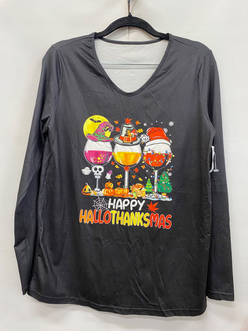 Vist Large View of Product Image Which is Used Unbranded Long Sleeve T-Shirt F S-4/6