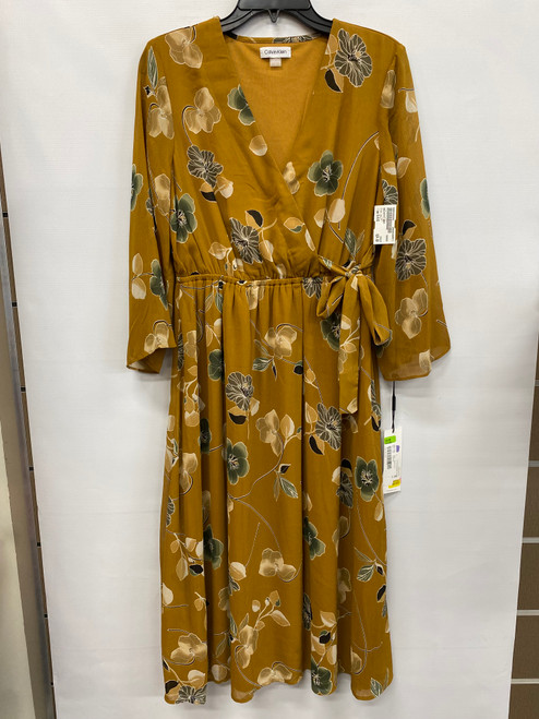 Vist Large View of Product Image Which is Used Calvin Klein Long Dress F S-4/6