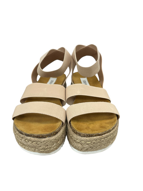 Used Steve Madden Wedge Sandals 8 60135-S000076115 Vist Large View of Product Image Which is Used Steve Madden Wedge Sandals 8