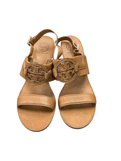 Used Tory Burch Wedge Sandals 10 60069-S000696726