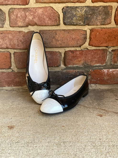 Used Chanel Ballet Flats 7 60067-S000739258