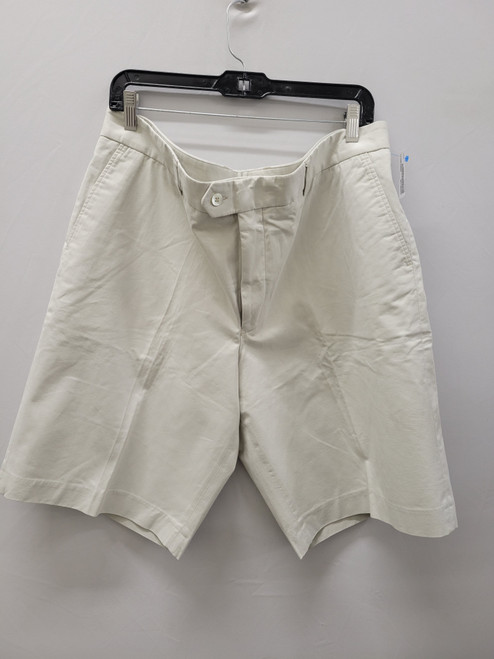 Used White Burberry Mens Shorts 40W 60137-S000061158
