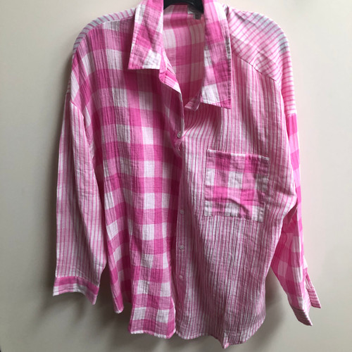 Vist Large View of Product Image Which is Used Mud Pie Long Sleeve Top M-8/10 60060-S000582144