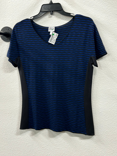 Vist Large View of Product Image Which is Used Armani Collezioni Short Sleeve Top M-8/10 60005-S001041313
