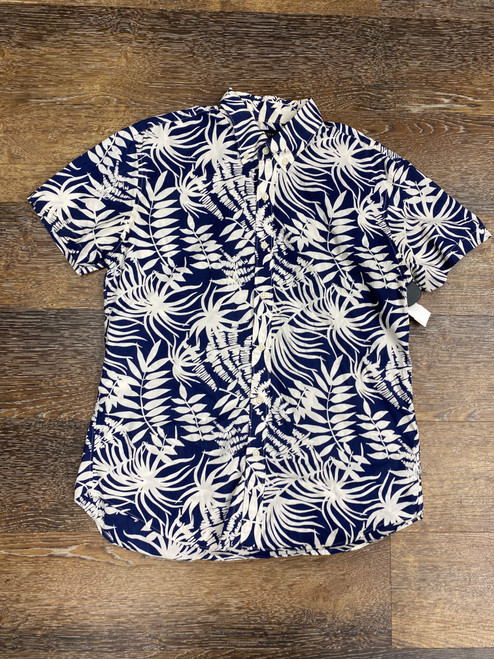 Used J. Crew Mens Short Sleeve Top L/16-16.5 60119-S000090990
