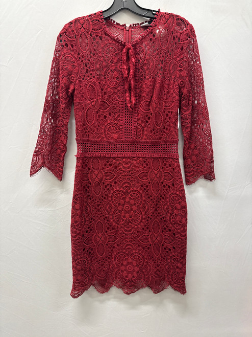 Vist Large View of Product Image Which is Used Red The Kooples Short Dress B S-4/6