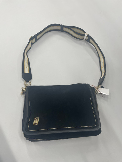 Vist Large View of Product Image Which is Used Black Marc Jacobs Large Leather Handbag 60137-S000061526