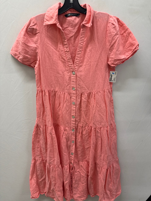 Used Pink Zara Long Dress B M-8/10 60137-S000061661