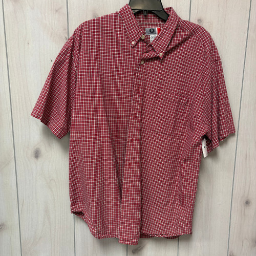 Vist Large View of Product Image Which is Used Arizona Mens Short Sleeve Top XL/17-17.5 60093-S000353360