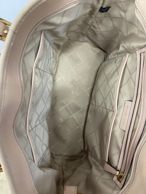 Vist Large View of Product Image Which is Used Michael Michael Kors Large Leather Handbag