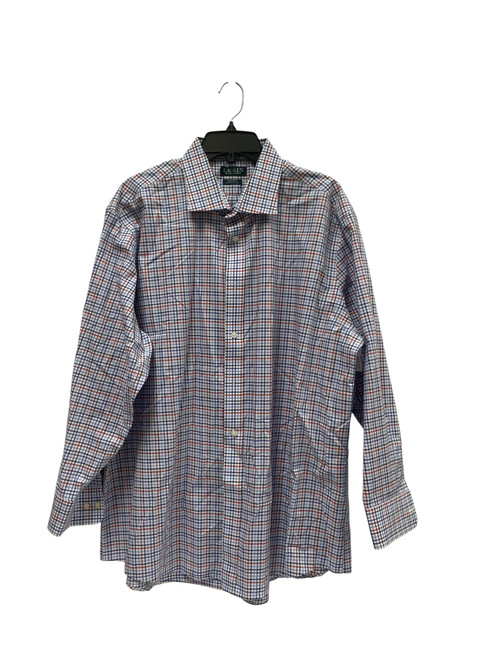 Vist Large View of Product Image Which is Used Ralph Lauren Mens Long Sleeve Top 2X/18-18.5 60069-S000699148