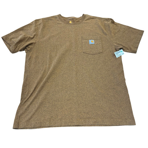 Vist Large View of Product Image Which is Used Carhartt Mens Short Sleeve Top L/16-16.5 60115-S000218577