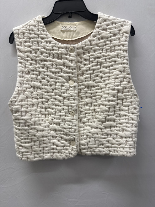 Used Cream Cokluch Vest M-8/10 60137-S000062287