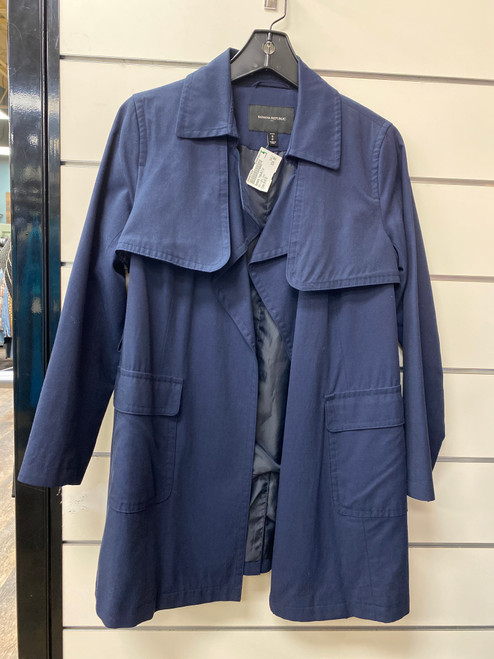 Vist Large View of Product Image Which is Used Banana Republic Long Lightweight Jacket S-4/6