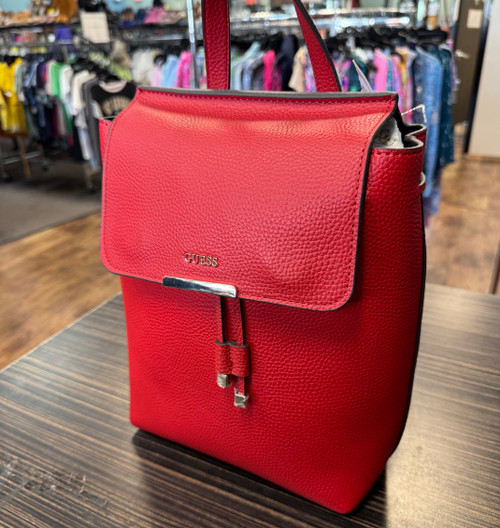 Vist Large View of Product Image Which is Used Guess Small Leather Handbag