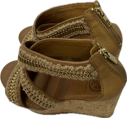 Vist Large View of Product Image Which is Used Tory Burch Wedge Sandals 8 60030-S000853569