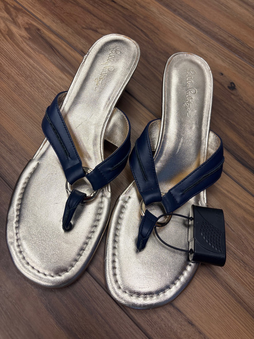 Vist Large View of Product Image Which is Used Lilly Pulitzer Dress Sandals 10