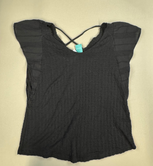 Vist Large View of Product Image Which is Used Maurices Short Sleeve Top M-8/10 60006-S001094933