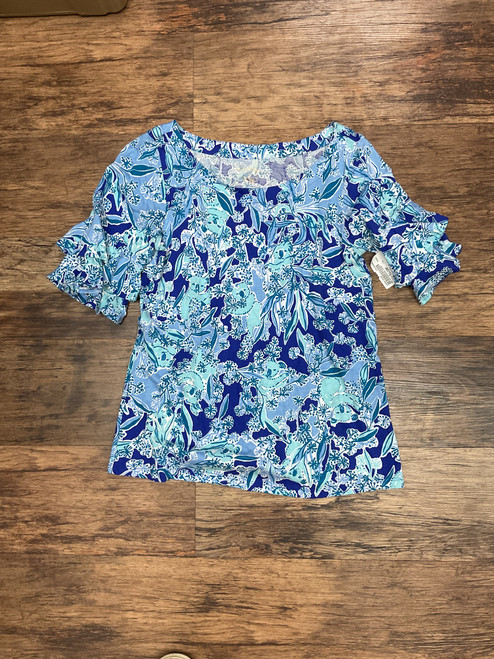 Vist Large View of Product Image Which is Used Lilly Pulitzer Short Sleeve Top S-4/6