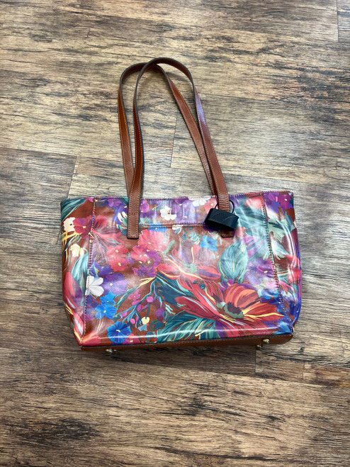 Vist Large View of Product Image Which is Used Patricia Nash Xlarge Leather Handbag