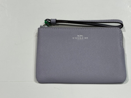 Vist Large View of Product Image Which is Used Coach Leather Wristlet