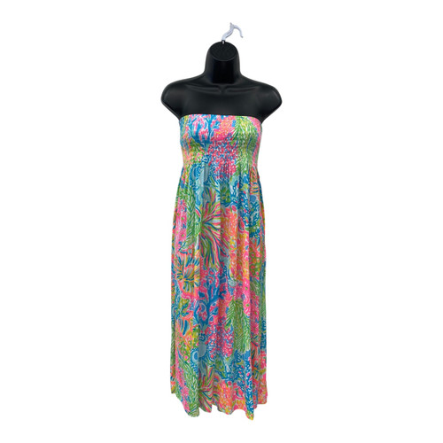 Vist Large View of Product Image Which is Used Lilly Pulitzer Long Dress B M-8/10 60099-S000327205