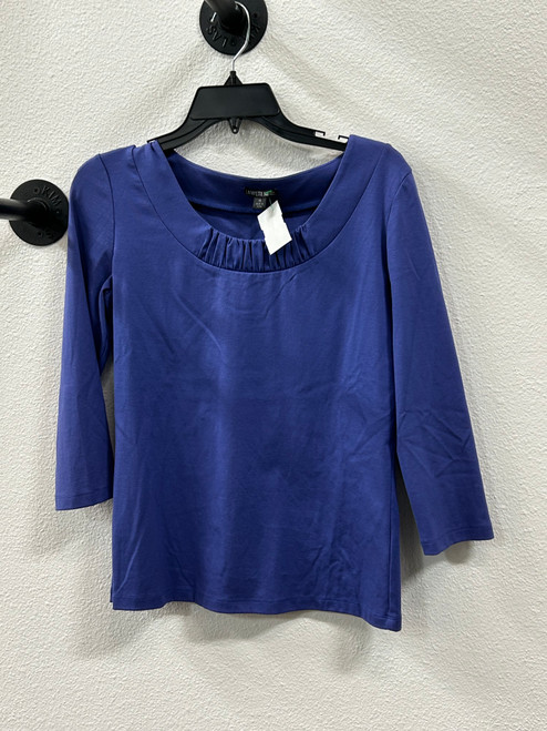 Vist Large View of Product Image Which is Used Lafayette 148 Short Sleeve Top M-8/10
